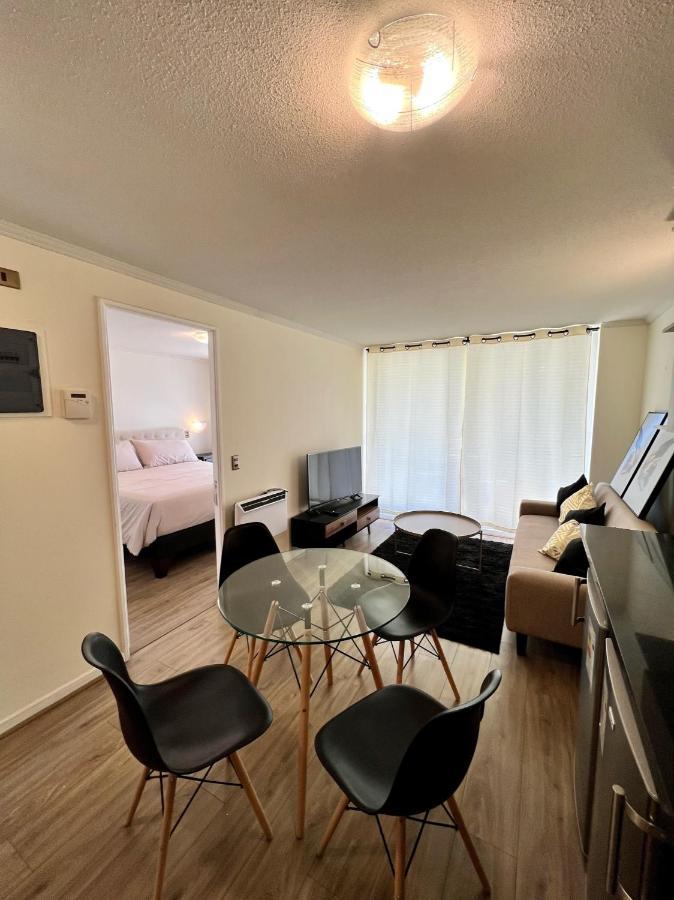 Estupendo Depto 1 Dormitorio En Nunoa Santiago del Cile Esterno foto